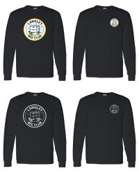 Long Sleeve Men's/Unisex T Black