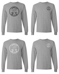 Long Sleeve Men's/Unisex T Grey