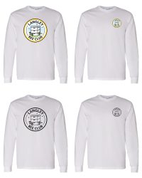 Long Sleeve Men's/Unisex T White