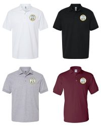 Men's Sport Polo With Colour Logo